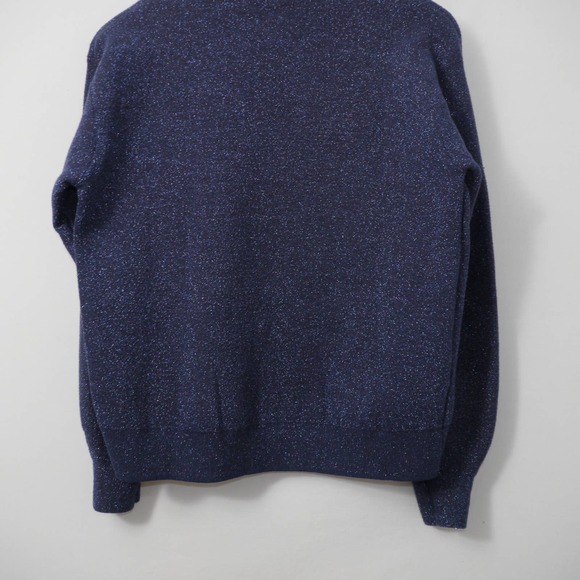 Zara Fancy Collection Blue Glitter Sweater Size S - Picture 9 of 10